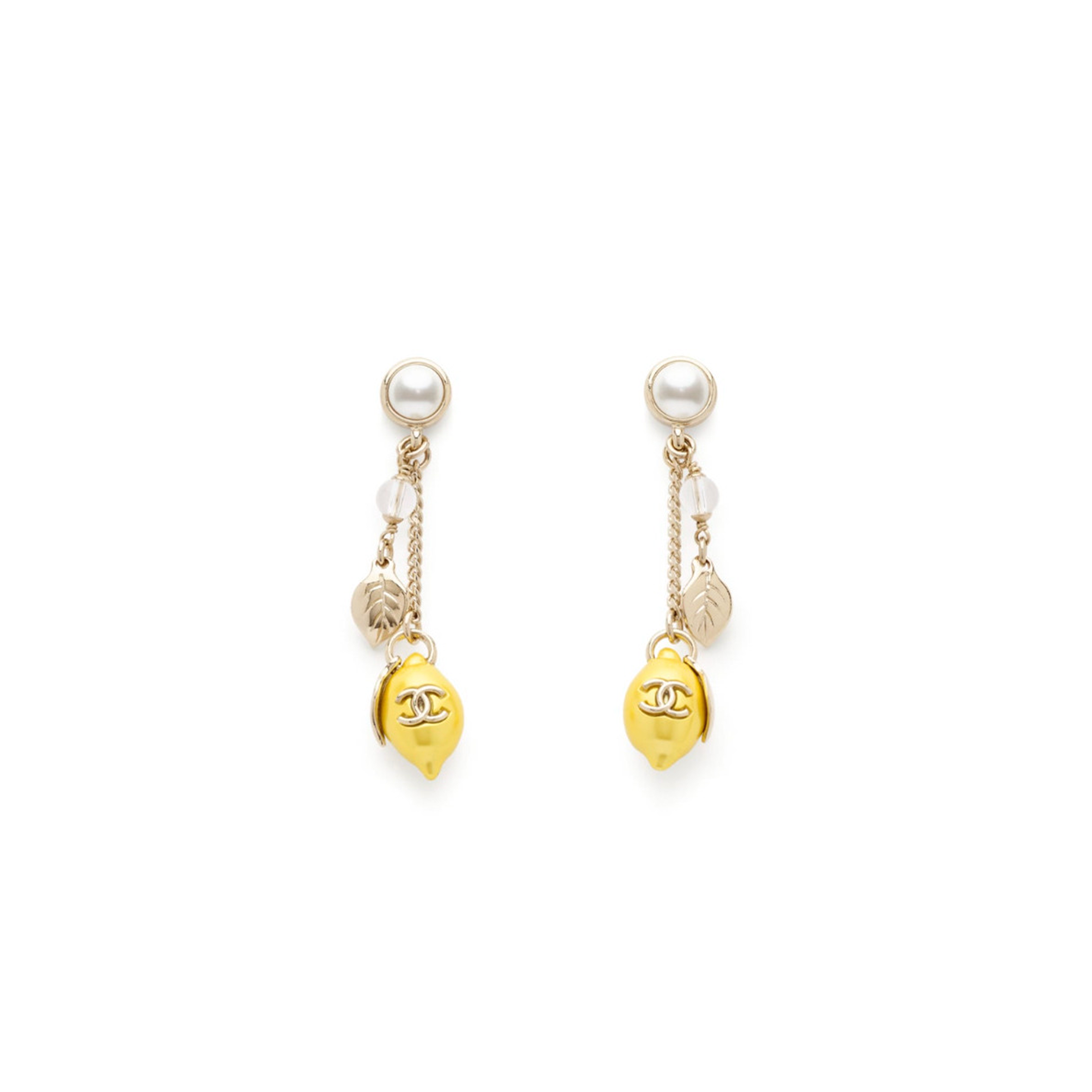 Ch**el lemon earrings abg761